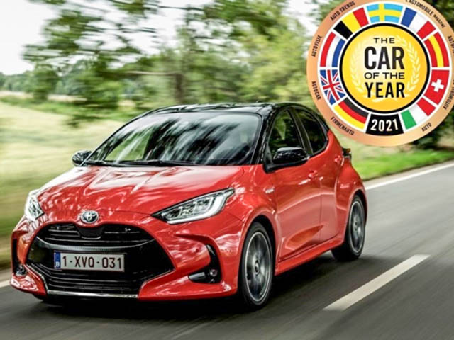 Toyota Yaris đạt giải thưởng Xe của năm 2021 tại châu Âu